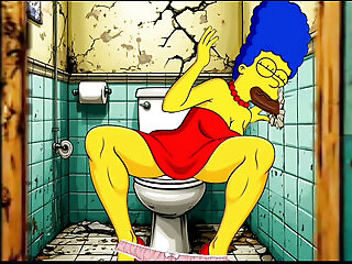 Slutty Cuckold Wife Compilation. Cartoon, Simpson Parody