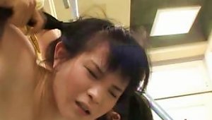 Asian Female Students Getting Punished Part6