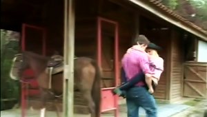 Hot  Cristal Enjoys Some Naughty   In A Shed