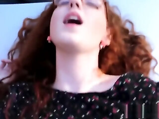 Redhead Teen 18+ Fucked Outdoors Ends With A Facial