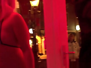 Curvy Dutch Whore Sucking Tourists Hard Dick