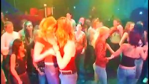 Party Sluts Blowing Strippers Dicks At Cfnm Orgy