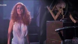 Hot Redhead Amanda Bearse Turns Into A Vampire And Shows Her Big Rack