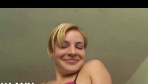 Cute Blonde Ally Give A Nice  And Take