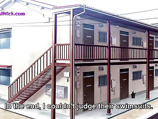 First Time In The Women's Bath: Hairy Pussy Touch In The Public Steam Room - Anime Hentai(eng Sub)