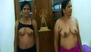 Indian Joins Teen Brunette In Threesome