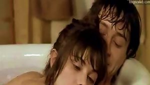 Marie Trintignant Goes From Taking A Hot Bath With Her Man To Fucking Him