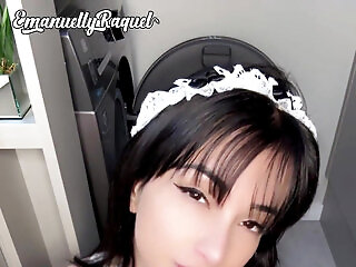 Sexy Maid Wants Milk  Empregadinha Safada Quer Leitinho
