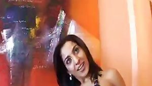 Cute Brazilian  Sucks On A Hard Cock For Putting In Her