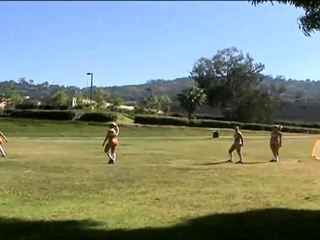 Hot Lesbian Orgy Breaks Out At A Pool Party