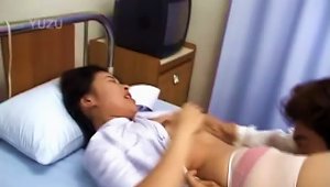 Hot MILF Nurse Is Fucking Her Patient So Hard