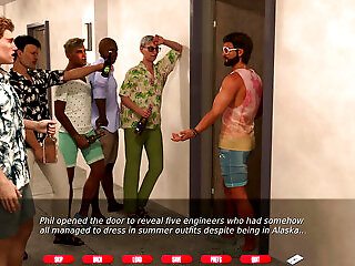 Naughty Neighbours - V0.59 - Ms. Fogge's Breasts Were Exposed And She Kissed Phil