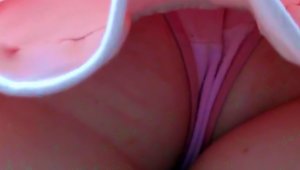 Pink Panties In A Nice Voyeur Upskirt