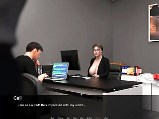 The Office - #38 The Boss Teases Her Tight Pussy By Misskitty2k