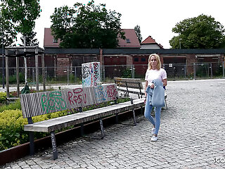 German Scout - Skinny Mature Melisa Rose Pick Up For No Condom Casting Fuck