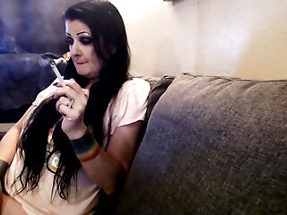Natural Sfw Smoking Milf