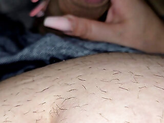 Step Mom Saw Step Son Big Dick Without Condom And Handjob His Dick