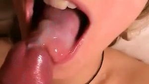Hot And Kinky Slut Gets  All Inside Her Mouth