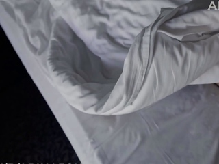 Unconscious Partner Gives Footjob, I Jism Inwards Her