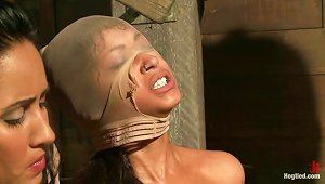 Nasty Skin Diamond Gets Choked And Dominated By A