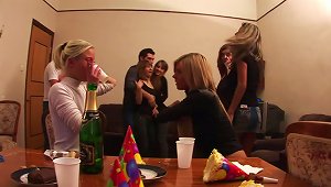 Wild Sluts Fucking In Group Action