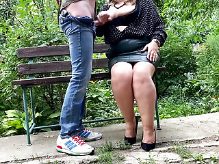 Please Don't Waste Your Cum, Cum On Me! My Mother-in-law Made Me Cum.