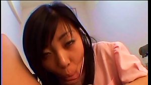Asian Babe Getting Her Hairy Twat Banged Hardcore After Deepthroat