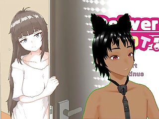 Delivery Hot - Delivering Packages And Meeting Sakura Who Likes To Work Out And Protein Like Cum