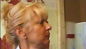 Cock-hungry Blonde Mature Gets Fucked And Facialized In Sexy