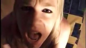 Horny Teen Babe Sucks A Hard Dick In A Pov Video!