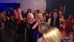 Dashing Babes Get Banged Hardcore In A Saucy Interracial Groupsex Party