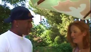 Ginger Milf Gets Drilled By A Black Guy