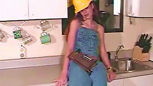 Pink  Fucks  Construction Worker