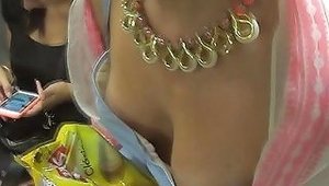 Amazing Nipple Downblouse Subway Blonde Wait For It