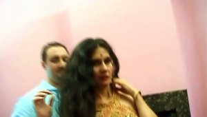 Thin Pale Indian Girl Is Fucked Hard From Behind