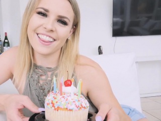 Aubrey Fucks Stepbro On His Birthday