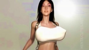 Busty 3d Hentai Babe Gets Fucked Hard