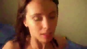 Sexy Ex- Gives Head In A Homemade Video