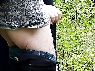 Mother-in-law Sucks My Dick In A Park And Swallows Cum