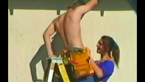 Amateur Couple Are Having Sex On Their Frontyard