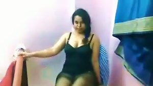 Desi Girl Stripping