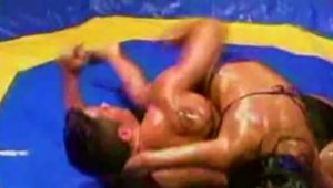 Milf Oil Wrestling