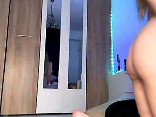 Fingering Pink Perfect Pussy With Big Dildo