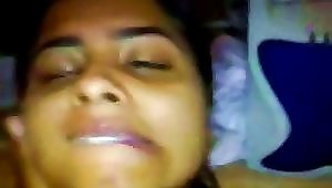 Amateur Indian Teen Sucks  Until Getting Her  Jizzed On