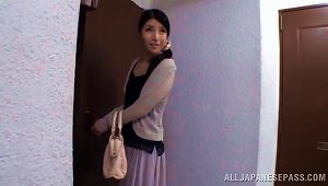 Hot Japanese Housewife Gets A Hardcore Face Fucking