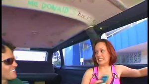 Filthy Slut Is Fucked In The Back Of A Van.