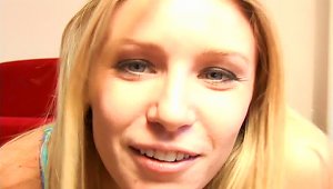 Sexy Blonde Slut Allison Pierce Talking