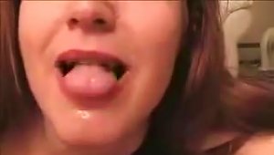 Knob Gobbling Teen Loves Her Meat