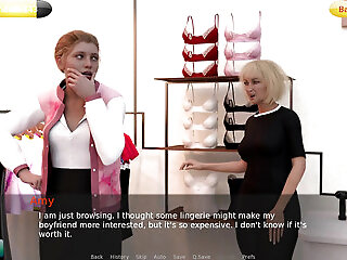 Granny Loves Her Job & Got Creampied : Lingerie Shopping
