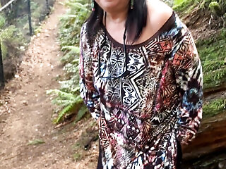 A Day In Nature! Mud Dirty Feet, Pissing In The Woods & Very Dirty Panty For Someone Special!